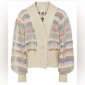 Farm Rio Bold Stitch Knit Cardigan
